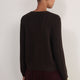 Erica Davies x WYSE Cable Cardigan - Chocolate