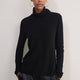 Erica Davies x WYSE Cashmere Roll-Neck Jumper - Black
