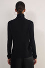 Erica Davies x WYSE Cashmere Roll-Neck Jumper - Black