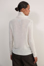 Erica Davies x WYSE Cashmere Roll-Neck Jumper - Ivory
