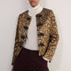Erica Davies x WYSE Satin Jacket - Leopard