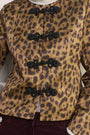 Erica Davies x WYSE Satin Jacket - Leopard