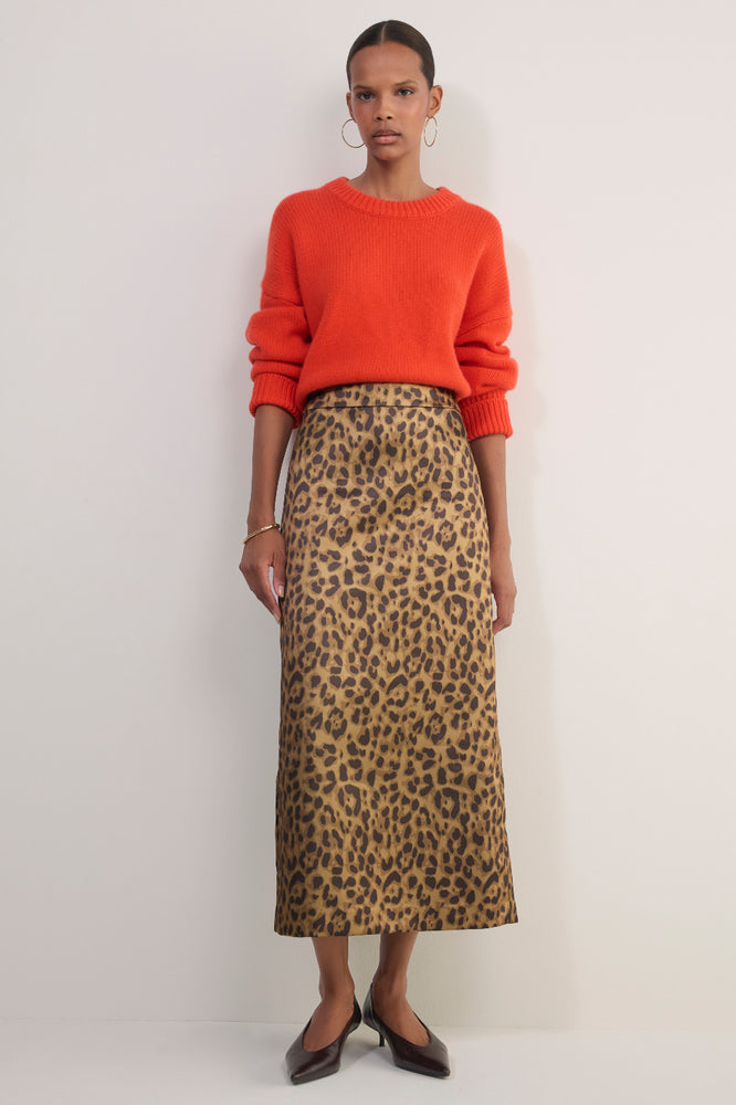 Erica Davies x WYSE Skirt - Leopard