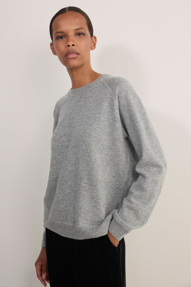 Erica Davies x WYSE Cashmere Jumper - Grey