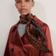 Erica Davies x WYSE Satin Trench Coat - Rust