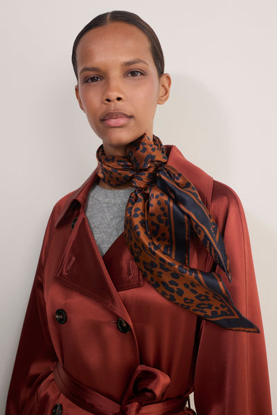 Erica Davies x WYSE Scarf - Leopard