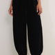 Erica Davies x WYSE Silk Velvet Harem Trouser - Black