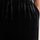 Erica Davies x WYSE Silk Velvet Harem Trouser - Black