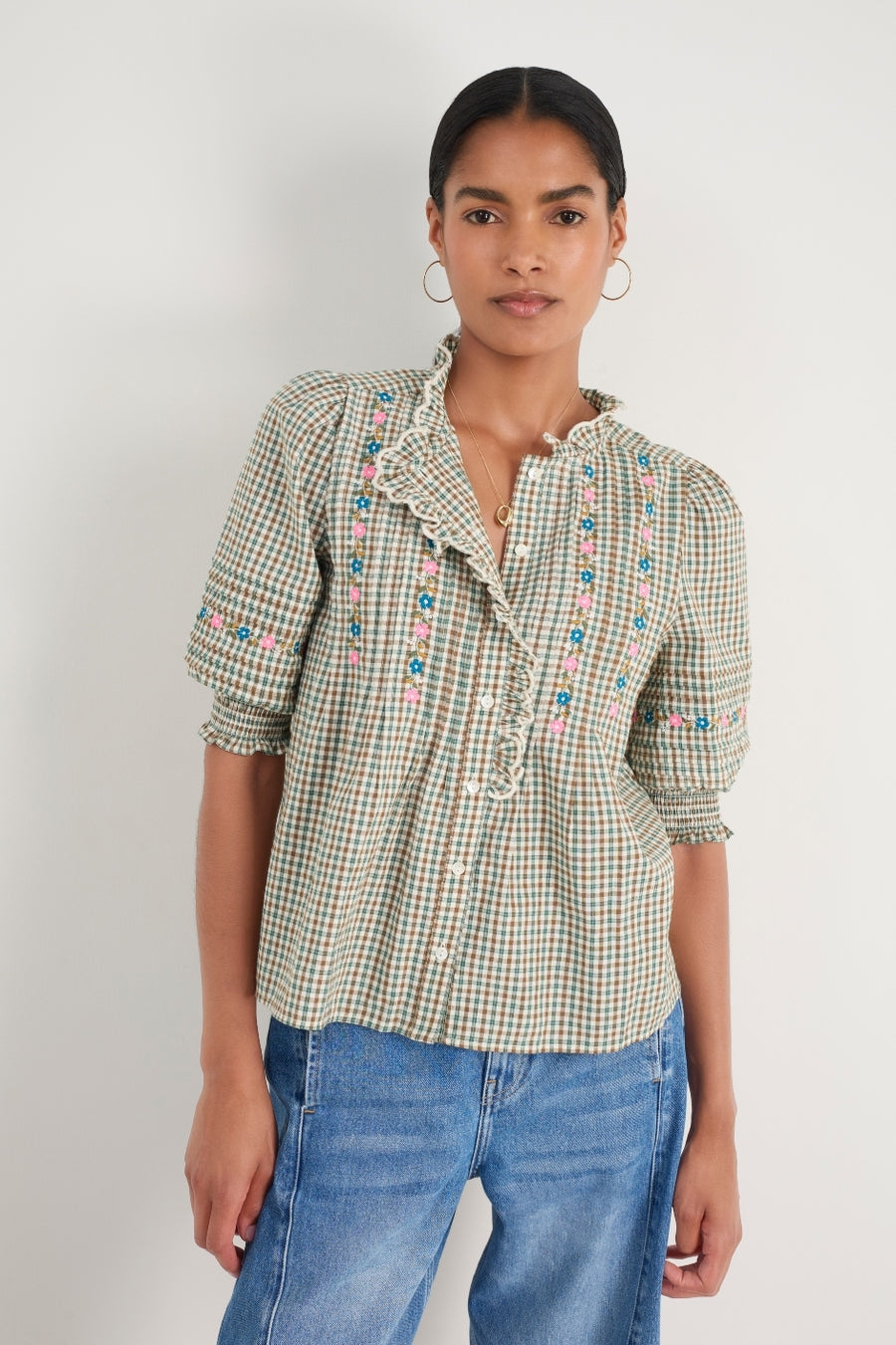 Erin Blouse - Embroidery