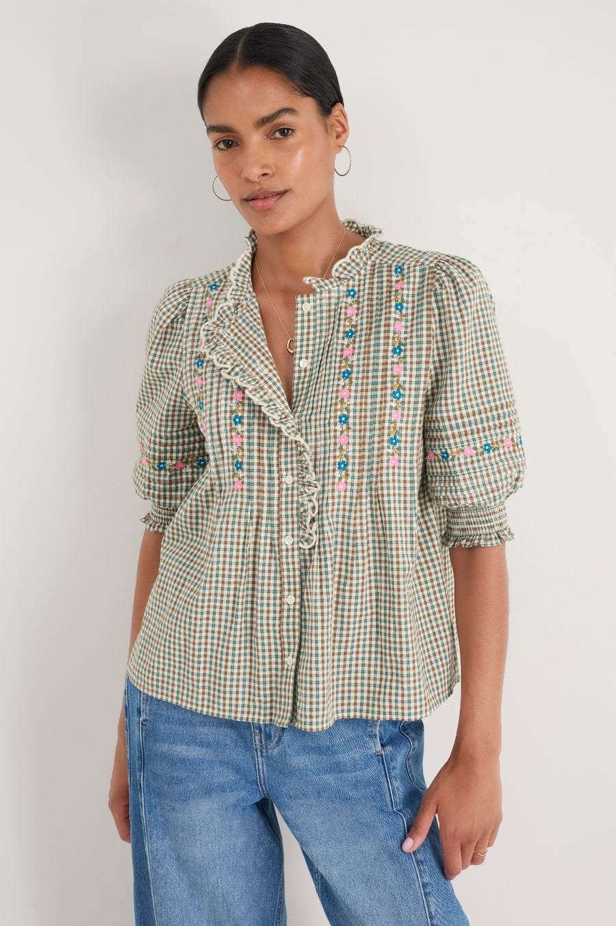Erin Blouse - Embroidery