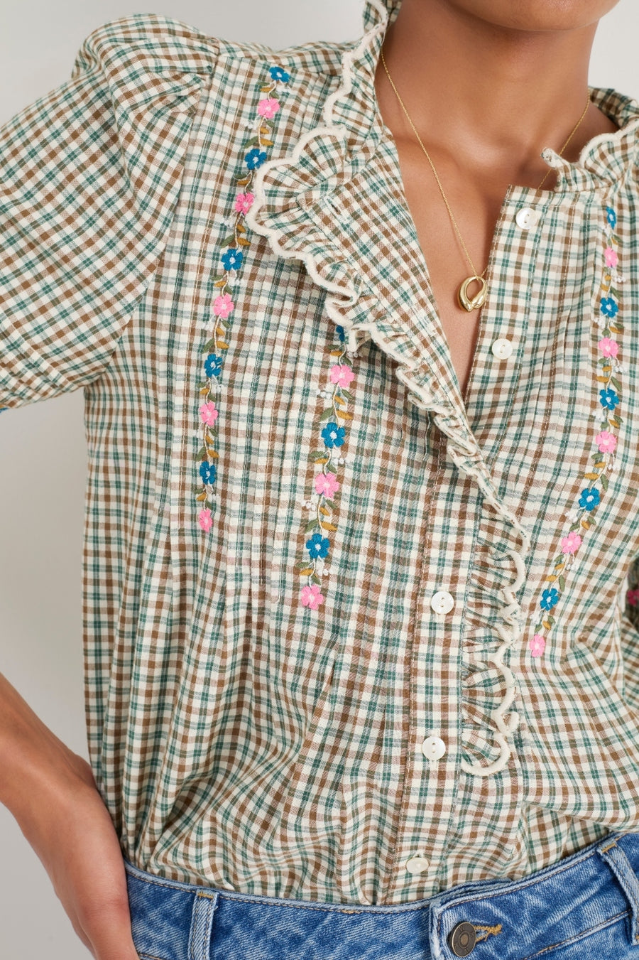 Erin Blouse - Embroidery