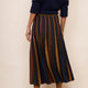 Eulalie Sunray Knitted Skirt - Multi