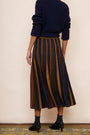 Eulalie Sunray Knitted Skirt - Multi