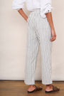 Everly Stripe Trousers - Blue/Ivory
