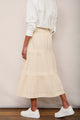 Felicity Broderie Skirt - Cream