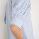 Fiona Blouse - Powder Blue Stripe