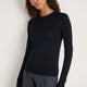 Fleur Merino Jumper - Black