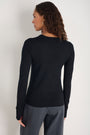 Fleur Merino Jumper - Black