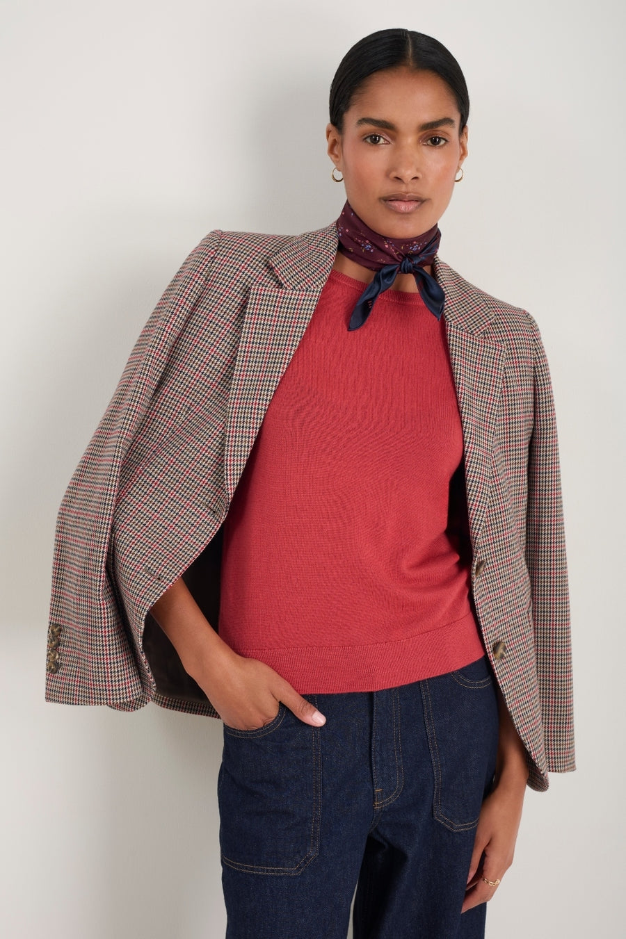 Fleur Merino Jumper - Gojiberry