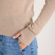 Fleur Merino Jumper - Oat Melange