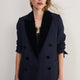 Fleur Tux Blazer - Midnight