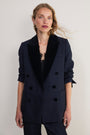 Fleur Tux Blazer - Midnight
