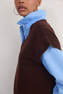 Fleur V-Neck Tank - Cocoa
