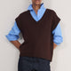 Fleur V-Neck Tank - Cocoa