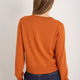 Fleurine Cropped Cardigan - Burnt Orange