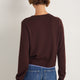 Fleurine Cropped Cardigan - Cocoa