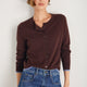 Fleurine Cropped Cardigan - Cocoa