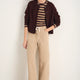 Fleurine Knitted Jacket - Cocoa