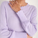 Fleurine Scallop Jumper - Cool Iris