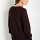 Fleurine Scallop Jumper - Espresso