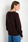 Fleurine Scallop Jumper - Espresso