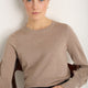 Fleurine Scallop Jumper - Oat Sparkle