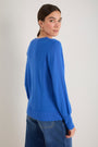 Fleurine Scallop Jumper - Cobalt Blue