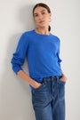 Fleurine Scallop Jumper - Cobalt Blue