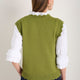 Fleurine Scallop Tank - Deep Olive