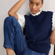 Fleurine Scallop Tank - Midnight