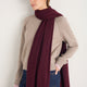 Fleurine Scarf - Deep Fig