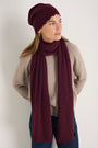 Fleurine Scarf - Deep Fig
