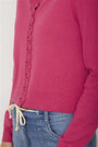 Fleurine Cropped Cardigan - Sorbet Pink