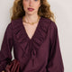 Florence Blouse - Aubergine