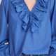 Florence Blouse - Soft Cobalt