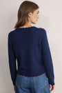 Florentine Scallop Jumper - Midnight
