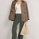 Flossie Carpenter Flare Cord Trouser - Olive