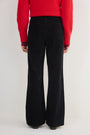 Flossie Carpenter Flare Cord Trouser - Black