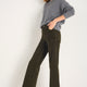Flossie Carpenter Flare Cord Trouser - Dark Olive