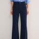 Flossie Carpenter Flare Cord Trouser - Midnight